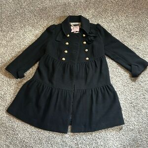 Juicy Couture Women’s Small military pea coat
